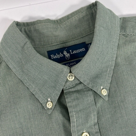 Polo Ralph Lauren Other - Ralph Lauren Mens XXL Green "Blake" Long Sleeve Button Up Shirt Classic Preppy